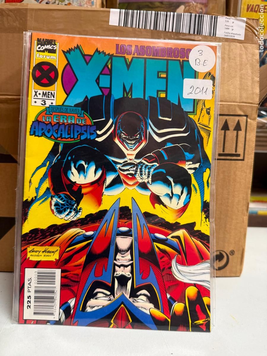 C&oacute;mics: LOS ASOMBROSOS X-MEN NUMERO 3