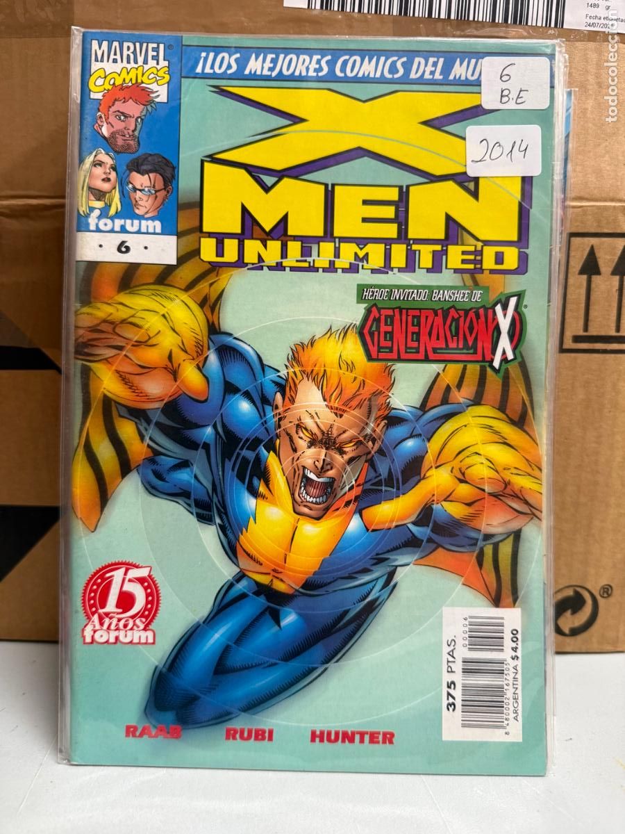 C&oacute;mics: LOS X-MEN UNLIMITED NUMERO 6
