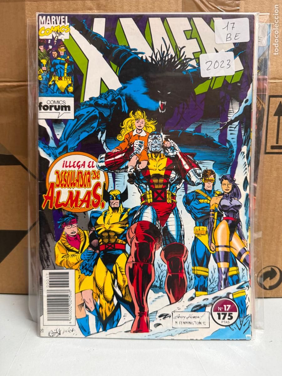 C&oacute;mics: LOS X-MEN EDITORIAL FORUM NUMERO 17
