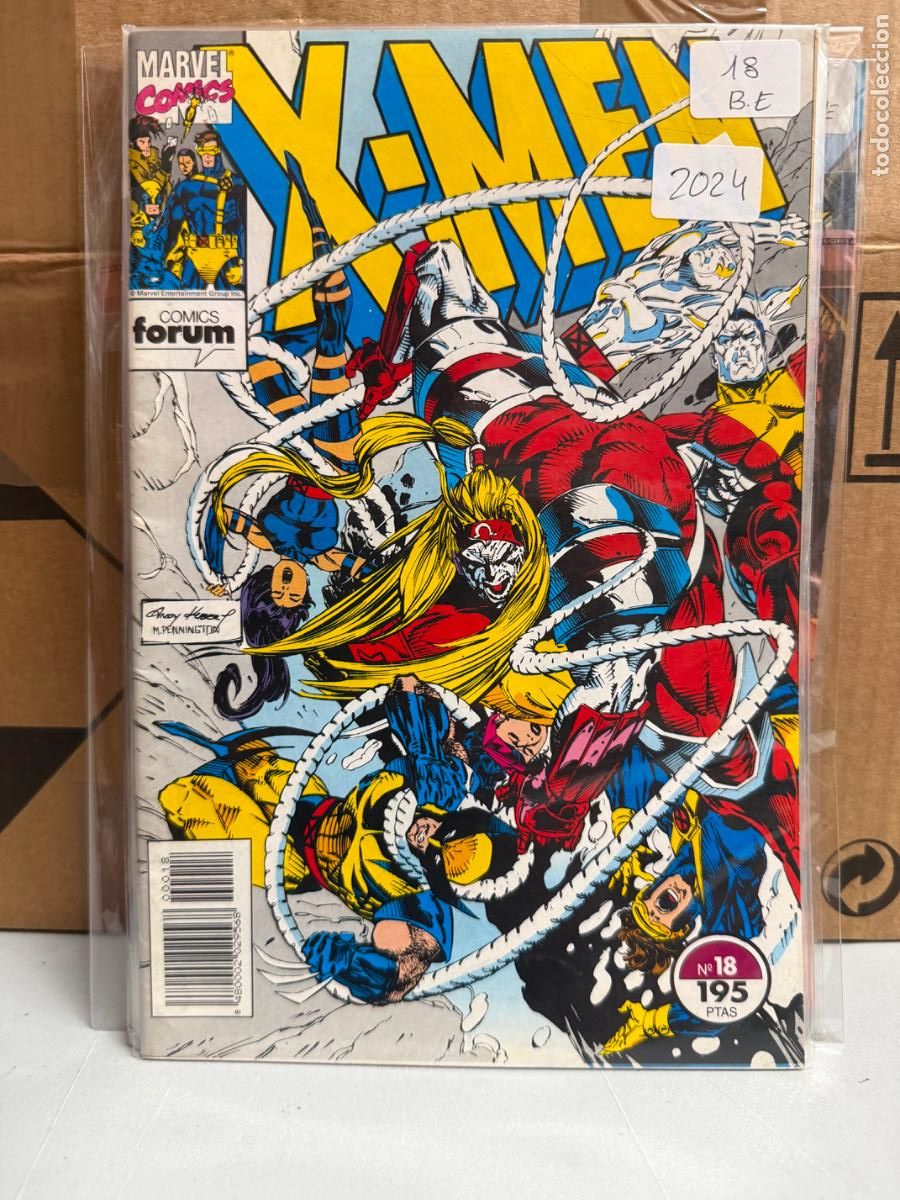 C&oacute;mics: LOS X-MEN EDITORIAL FORUM NUMERO 18