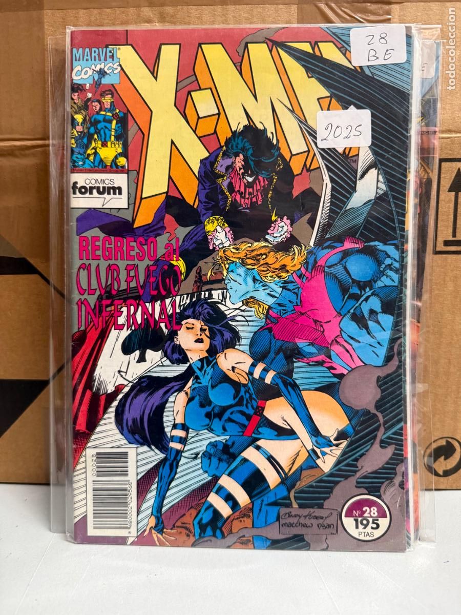 C&oacute;mics: LOS X-MEN EDITORIAL FORUM NUMERO 28
