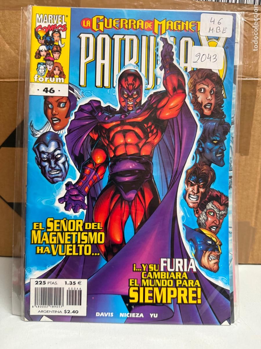 Comics : LA PATRULLA X NUMERO 46