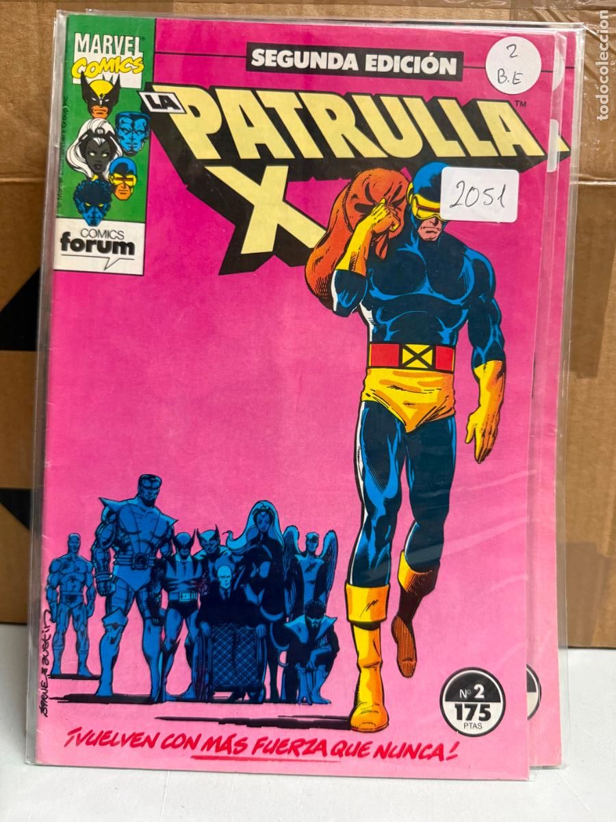 C&oacute;mics: LA PATRULLA X SEGUNDA EDICION NUMERO 2