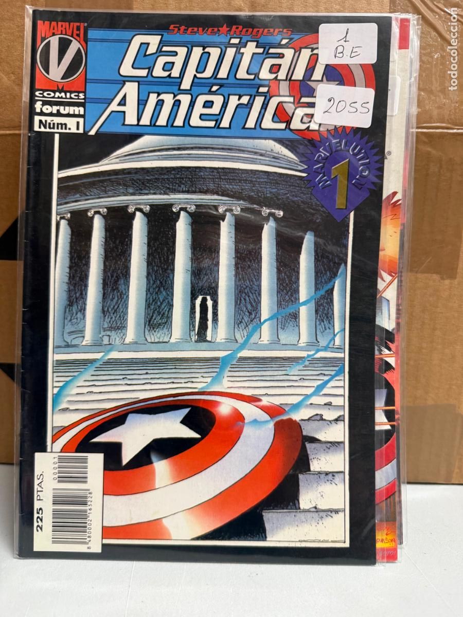 C&oacute;mics: CAPITAN AMERICA NUMERO 1