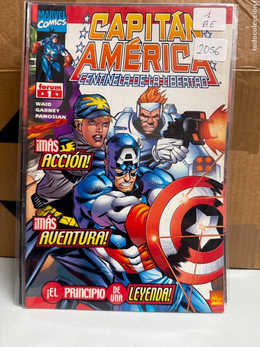 C&oacute;mics: CAPITAN AMERICA NUMERO 1