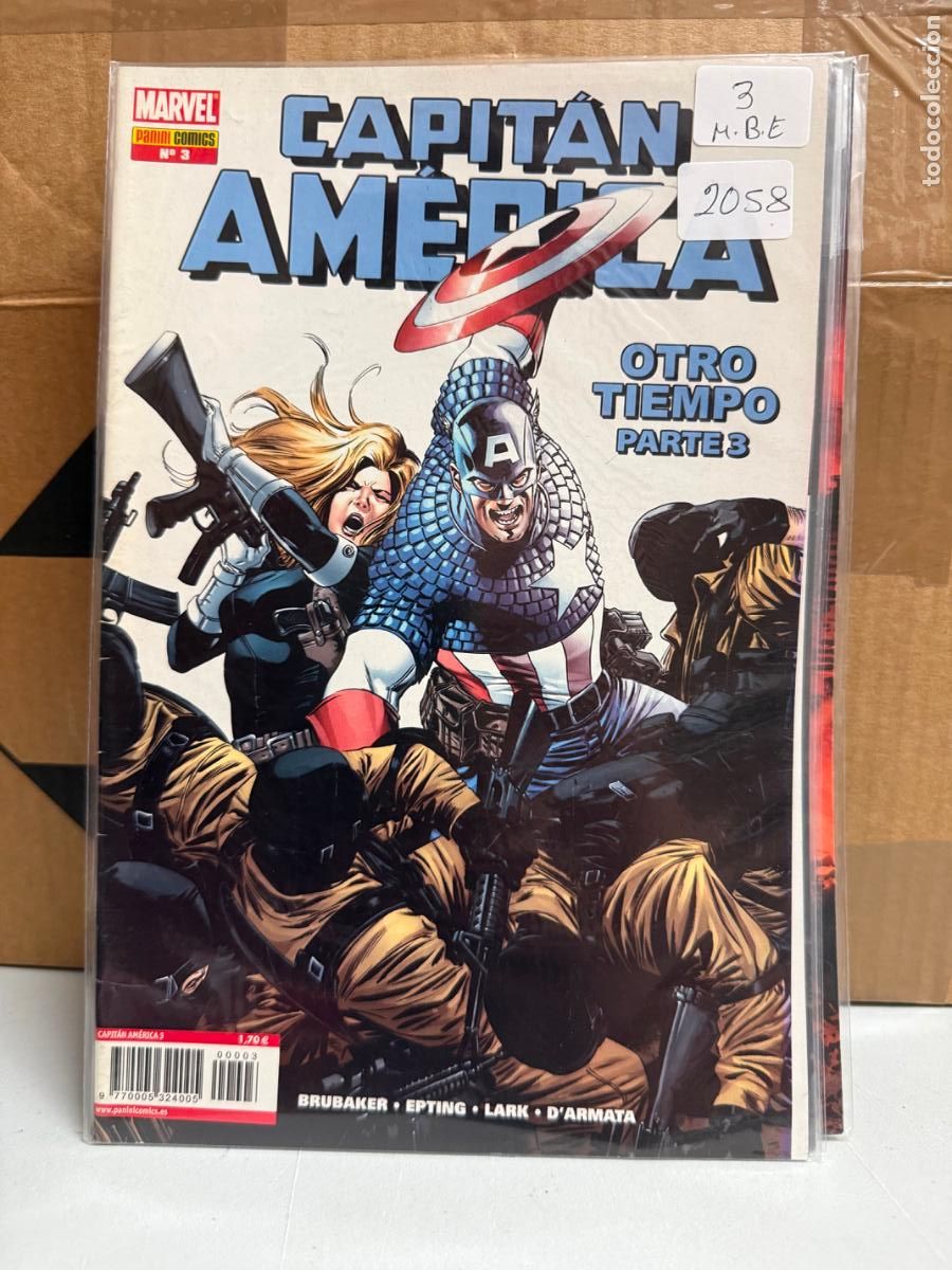 C&oacute;mics: CAPITAN AMERICA NUMERO 3