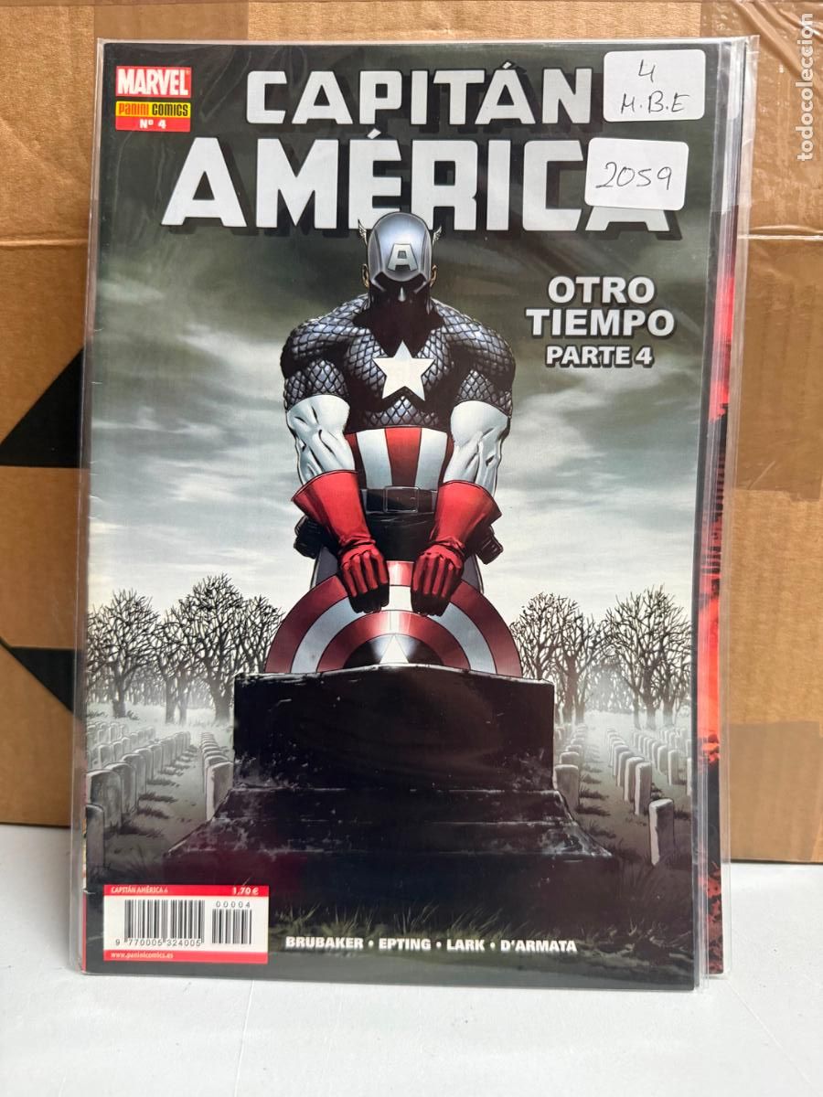 C&oacute;mics: CAPITAN AMERICA NUMERO 4