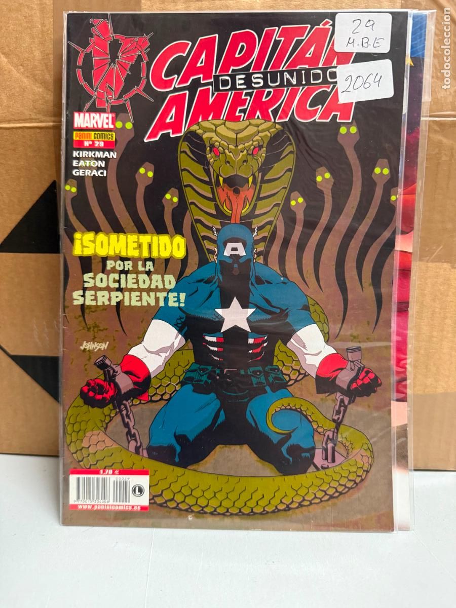 C&oacute;mics: CAPITAN AMERICA NUMERO 29