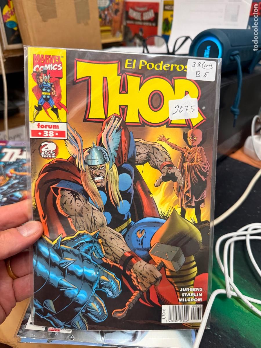 C&oacute;mics: THOR EDITORIAL PANINI NUMERO 38
