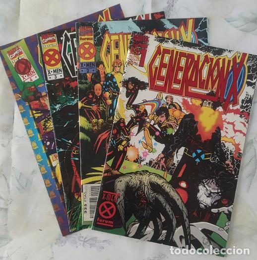 C&oacute;mics: Generaci&oacute;n X 1-4. Scott Lobdell y Chris Bachalo. Comics Forum 1995