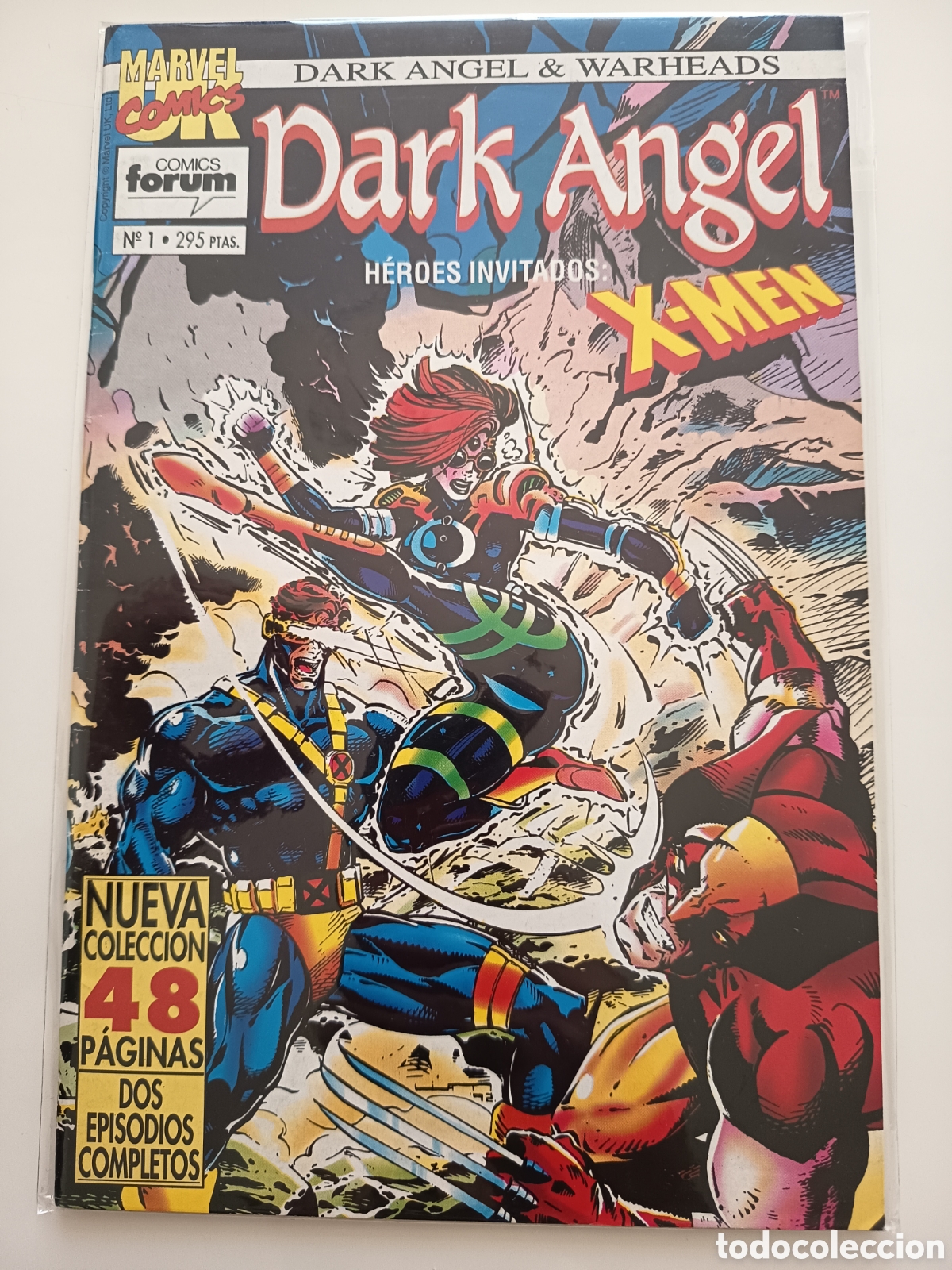 C&oacute;mics: Dark Angel n&uacute;mero 1 con los X-Men
