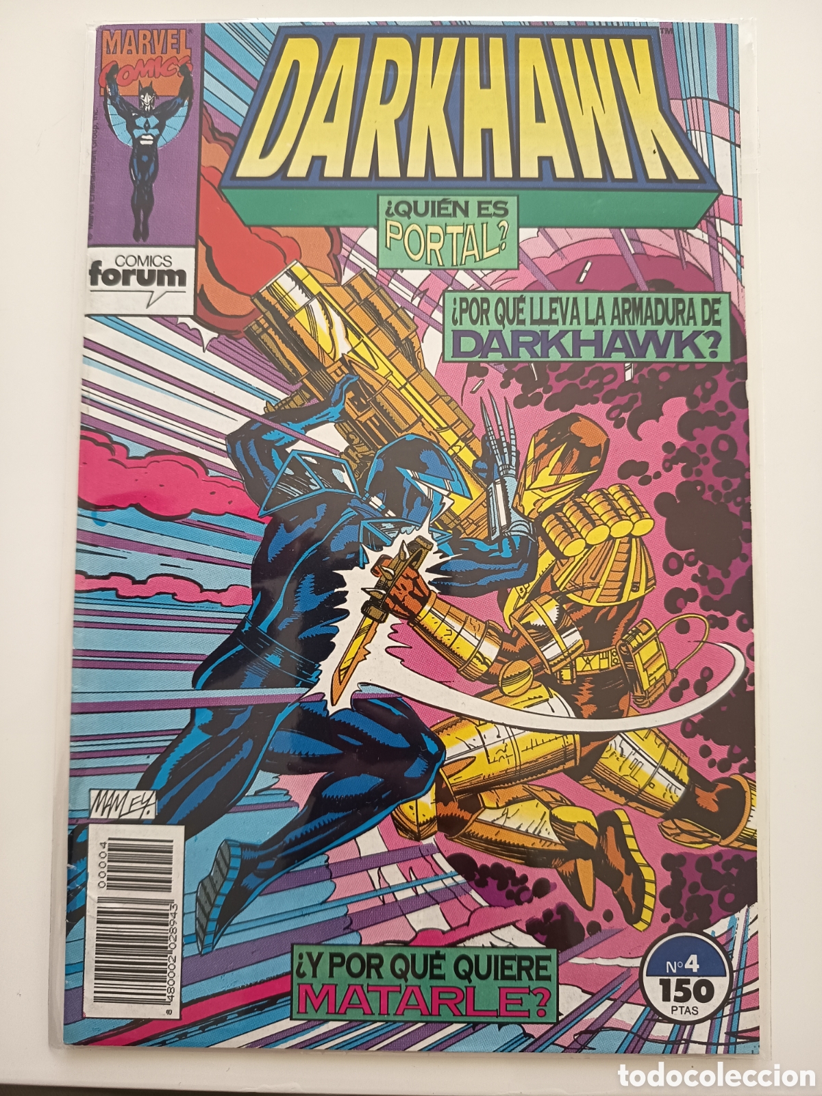 C&oacute;mics: Darkhawk n&uacute;mero 4 quien es portal