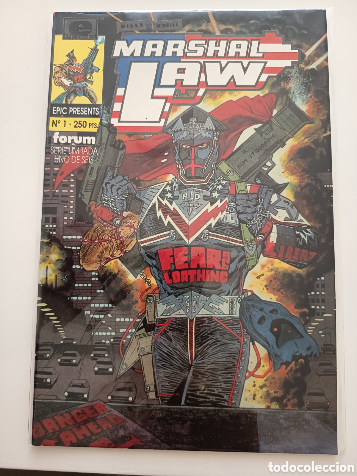 C&oacute;mics: Marshal Law n&uacute;mero 1 de serie a 6