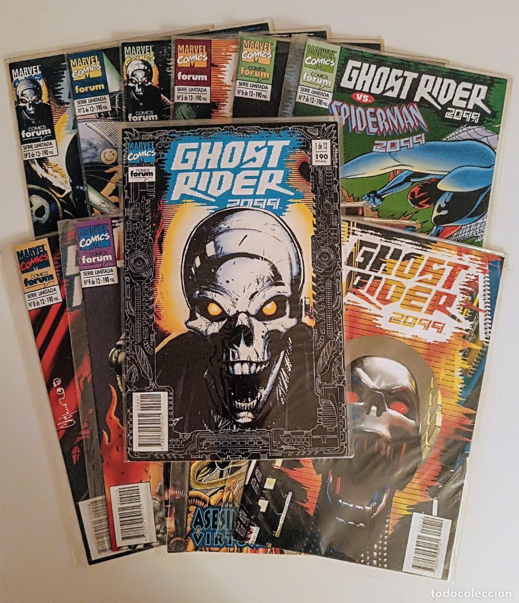C&oacute;mics: Marvel Ghost Rider 2099 (1 al 12) Colecci&oacute;n Completa - Forum (Mint)