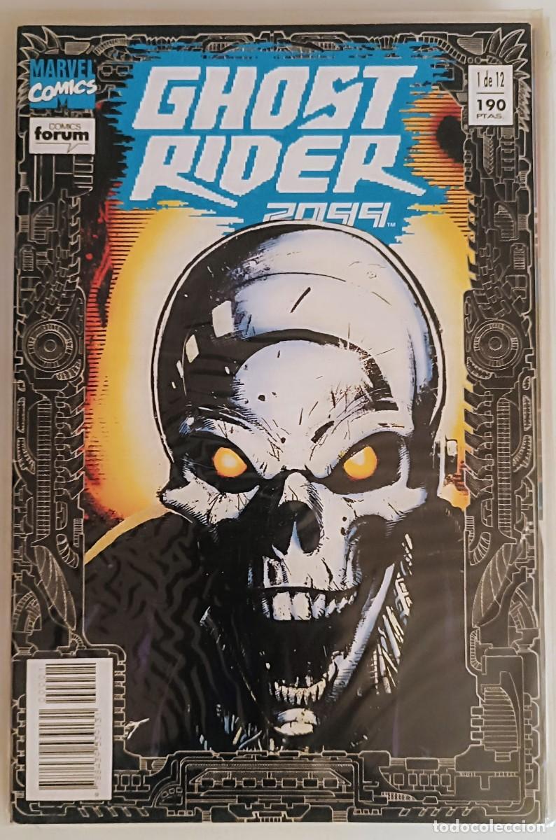C&oacute;mics: Marvel Ghost Rider 2099 (1 al 12) Colecci&oacute;n Completa - Forum (Mint) - Foto 2