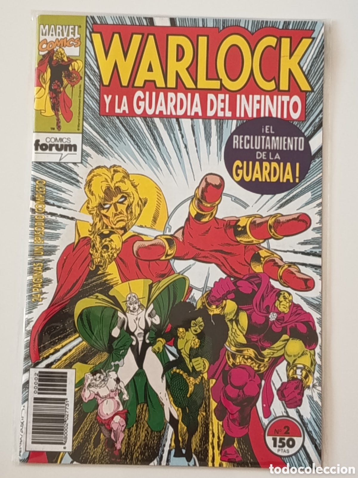 C&oacute;mics: Warlock y la guardia del infinito n&uacute;mero 2