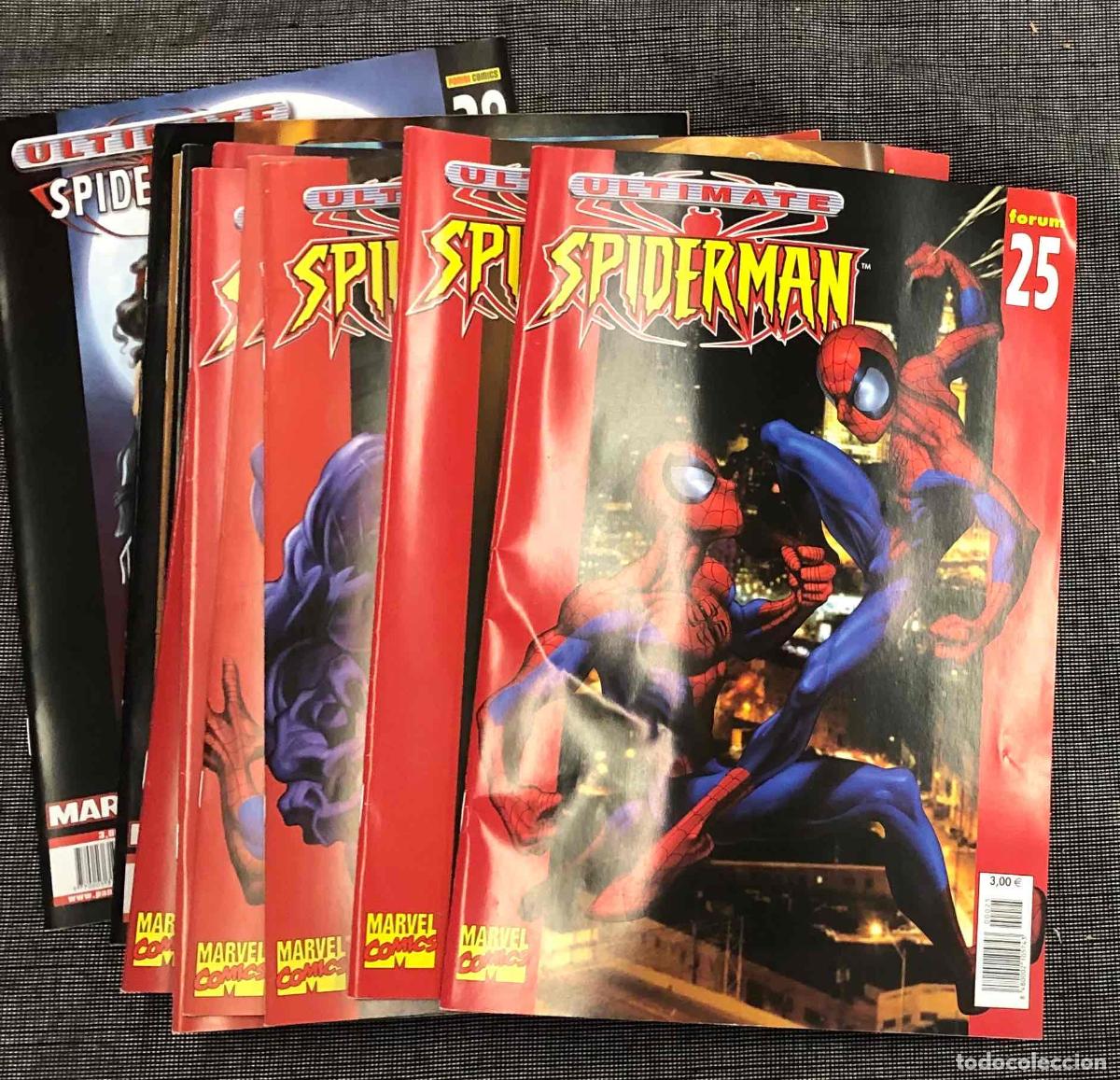C&oacute;mics: ULTIMATE SPIDERMAN N&ordm; 25 AL 38. FORUM Y PANINI