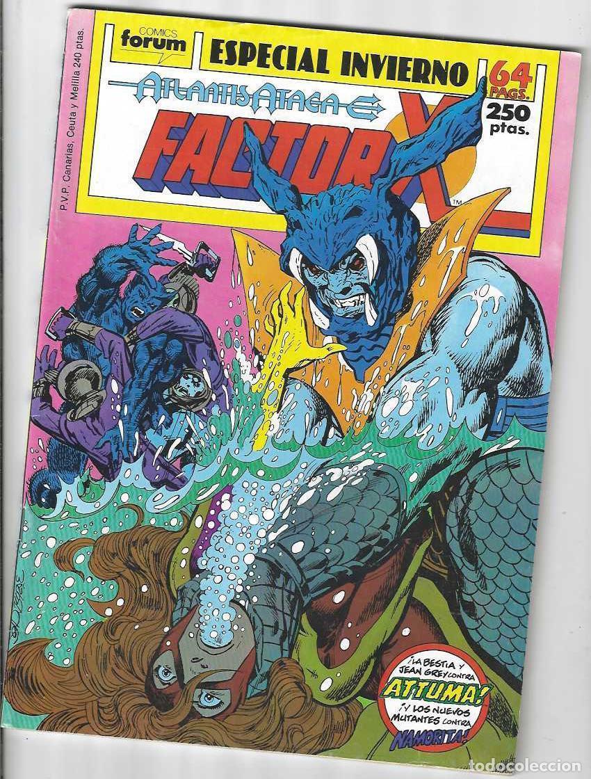 C&oacute;mics: FACTOR X - ESPECIAL INVIERNO: ATLANTIS ATACA - GRAPA FORUM - Foto 1