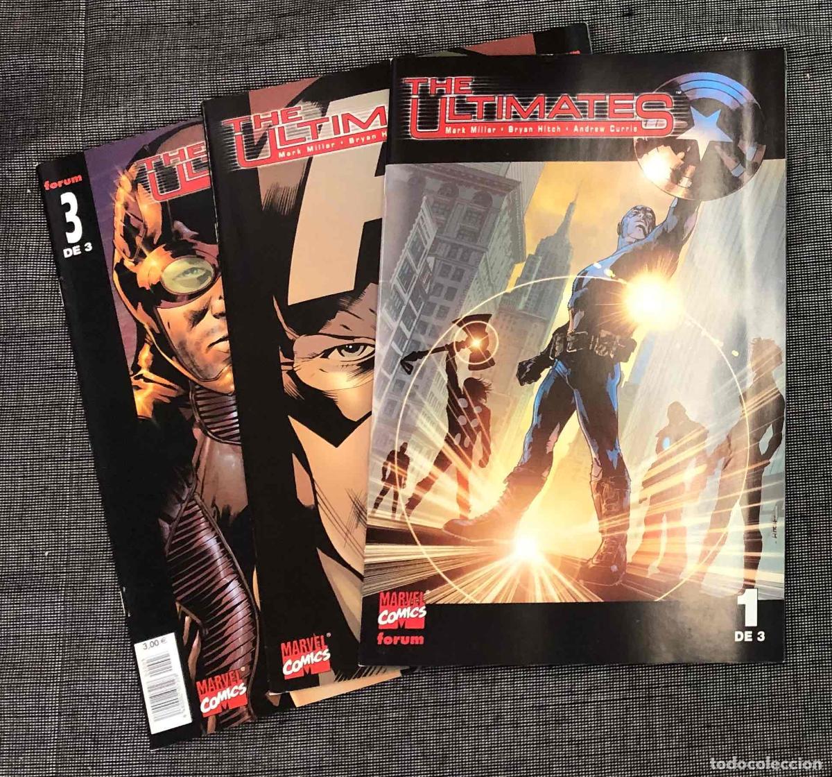 C&oacute;mics: THE ULTIMATES N&ordm; 1 AL 3, SERIE LIMITADA COMPLETA. FORUM PLANETA 2003