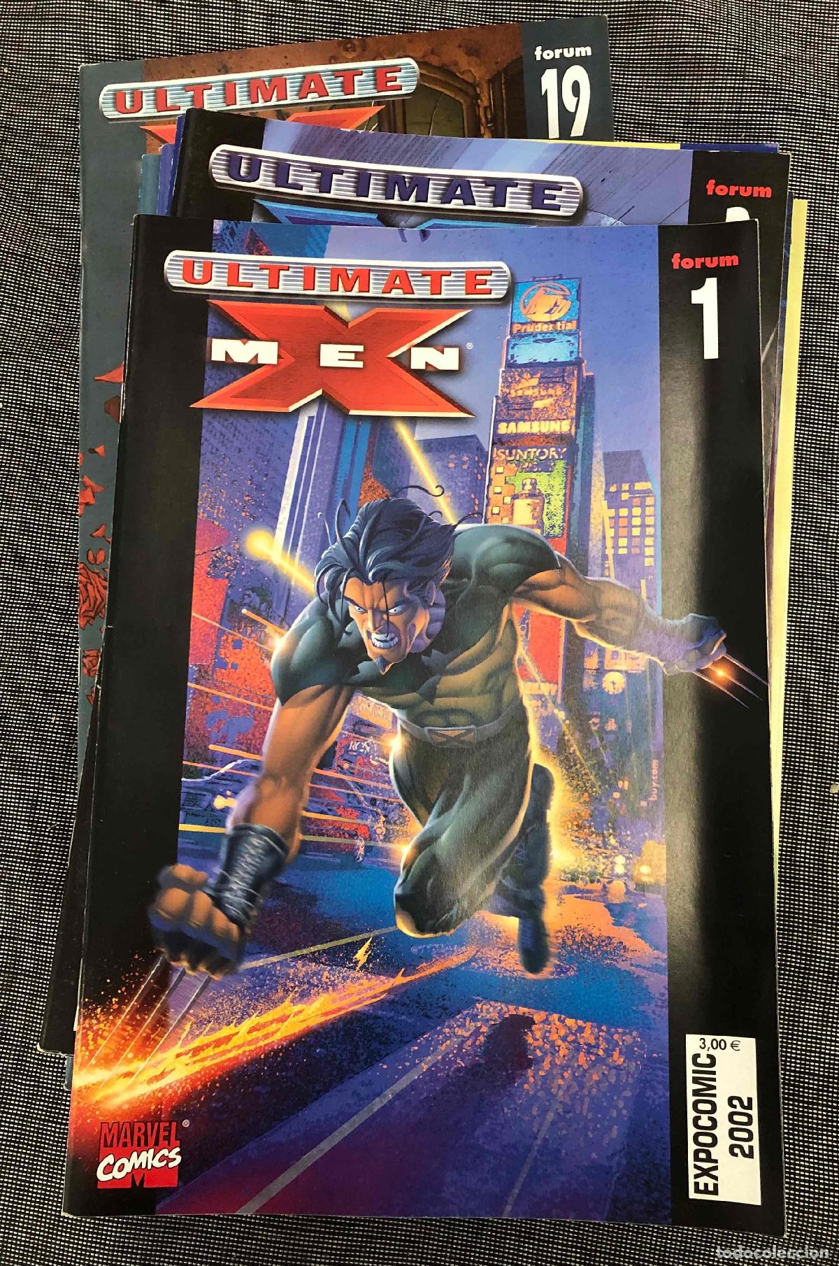 C&oacute;mics: ULTIMATE X-MEN N&ordm; 1 AL 19. FORUM PLANETA 2002