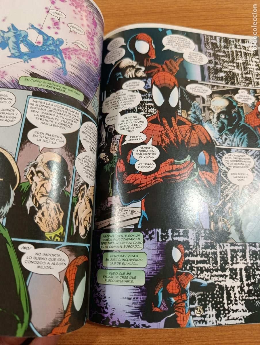 C&oacute;mics: COMIC SPIDER-MAN. LA MANO DEL MUERTO. MARVEL, 1998 - Foto 2