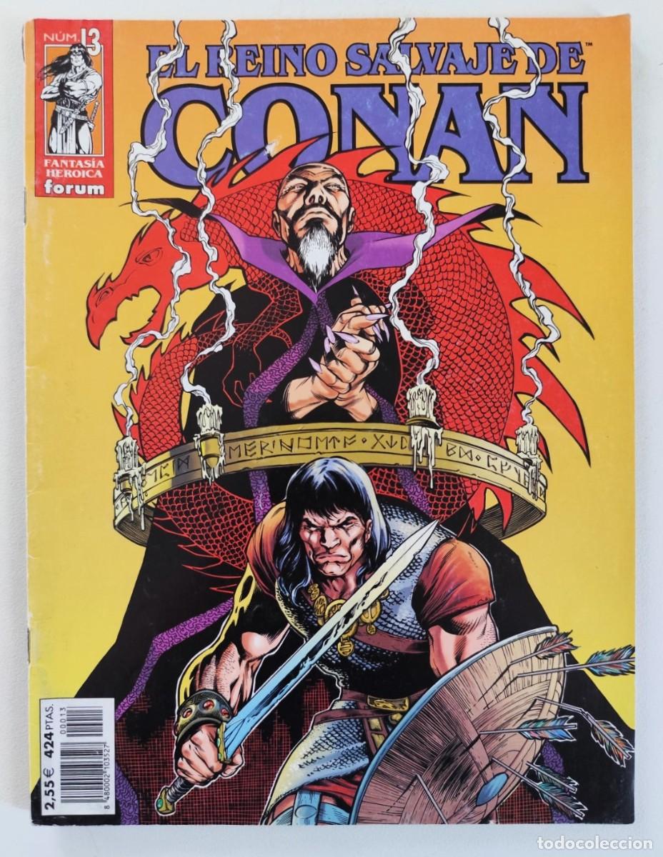 C&oacute;mics: EL REINO SALVAJE DE CONAN #13 (Doug Moench, Marc Silvestri) ~ MARVEL/FORUM (2001)