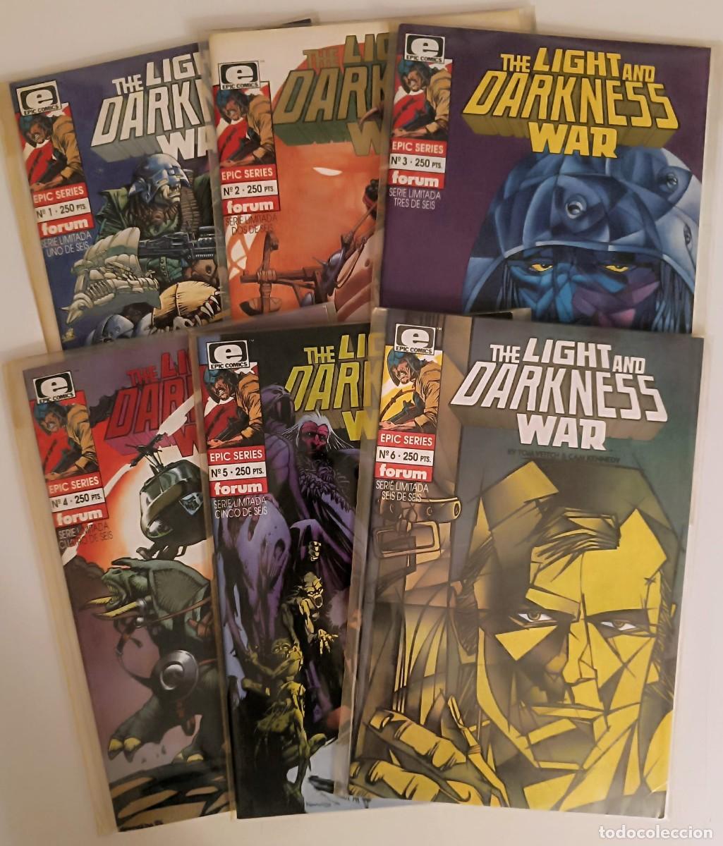 C&oacute;mics: The Light and Darkness War (1 al 6) Colecci&oacute;n Completa - Epic Series / Forum 1991 (Mint)