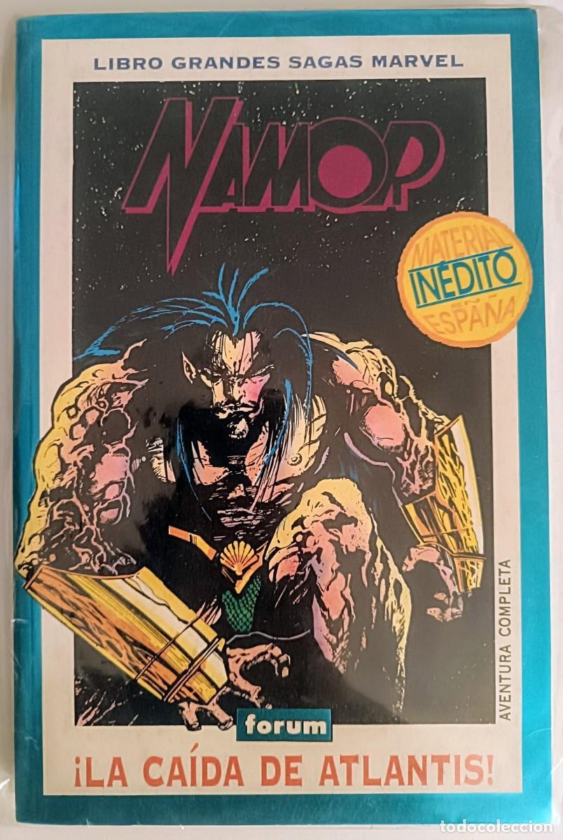 C&oacute;mics: Libro Grandes Sagas Marvel n&ordm; 15: Namor &ndash; La Ca&iacute;da de Atlantis - Forum 1995 (Mint)