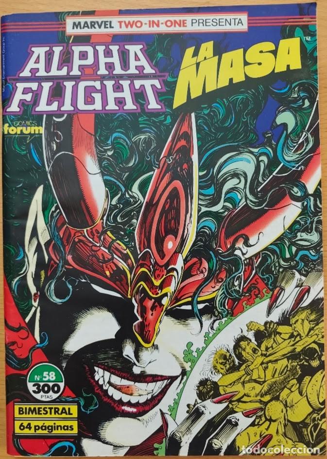 C&oacute;mics: MARVEL TWO IN ONE ALPHA FLIGHT / LA MASA VOL 1, 58. FORUM - Foto 1