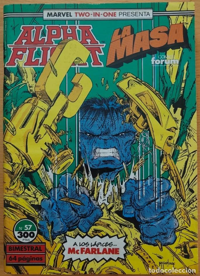 C&oacute;mics: MARVEL TWO IN ONE ALPHA FLIGHT / LA MASA VOL 1, 57. FORUM - Foto 1