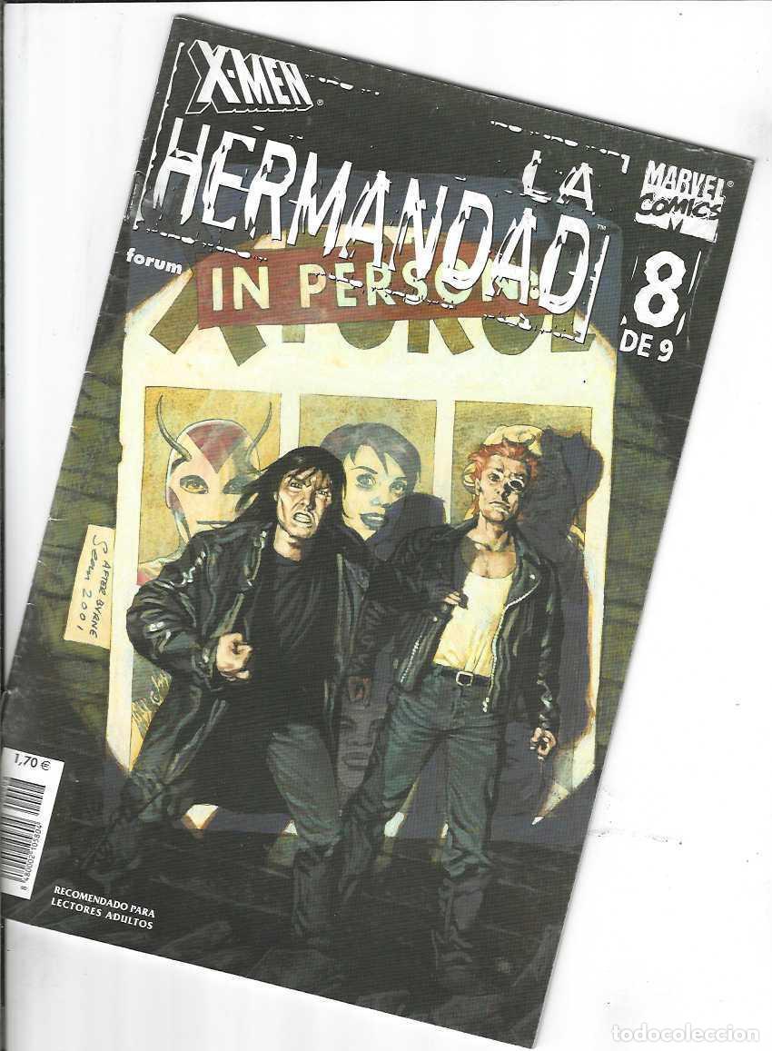 C&oacute;mics: X MEN: LA HERMANDAD N&ordm; 8 - GRAPA FORUM - MUY BUEN ESTADO