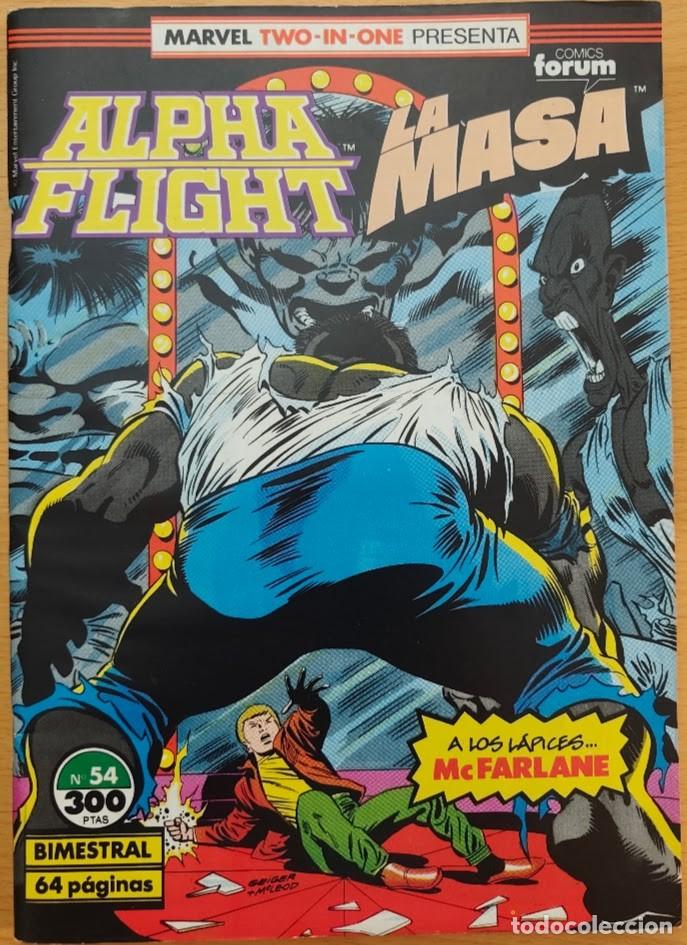 C&oacute;mics: MARVEL TWO IN ONE ALPHA FLIGHT / LA MASA VOL 1, 54. FORUM - Foto 1