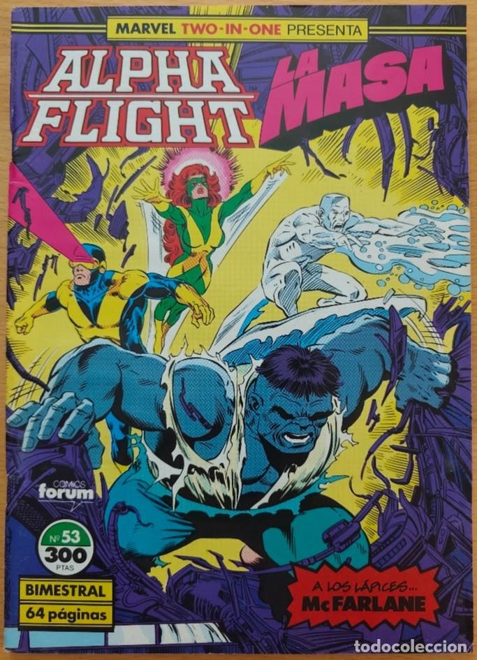 C&oacute;mics: MARVEL TWO IN ONE ALPHA FLIGHT / LA MASA VOL 1, 53. FORUM - Foto 1