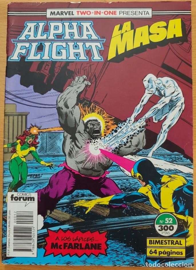 C&oacute;mics: MARVEL TWO IN ONE ALPHA FLIGHT / LA MASA VOL 1, 52. FORUM