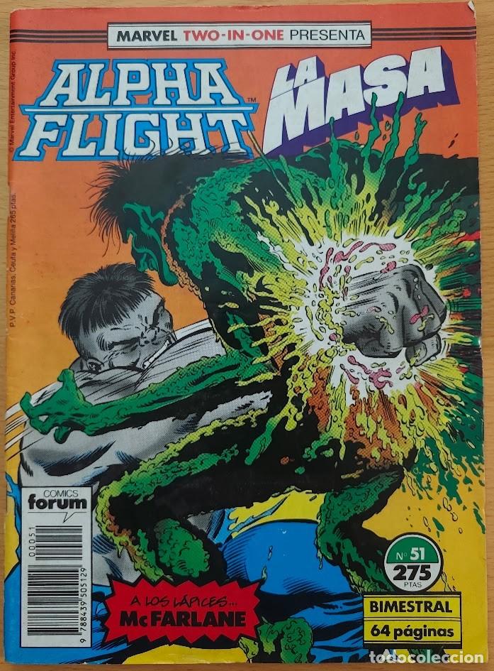 C&oacute;mics: MARVEL TWO IN ONE ALPHA FLIGHT / LA MASA VOL 1, 51. FORUM