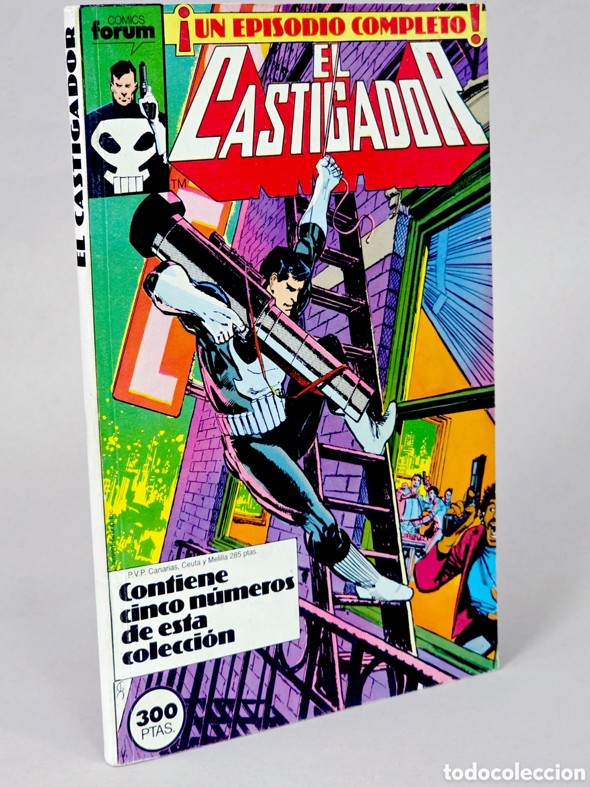 C&oacute;mics: C&Oacute;MIC EL CASTIGADOR 1 AL 5 RETAPADO FORUM MARVEL PUNISHER EXCELENTE ESTADO