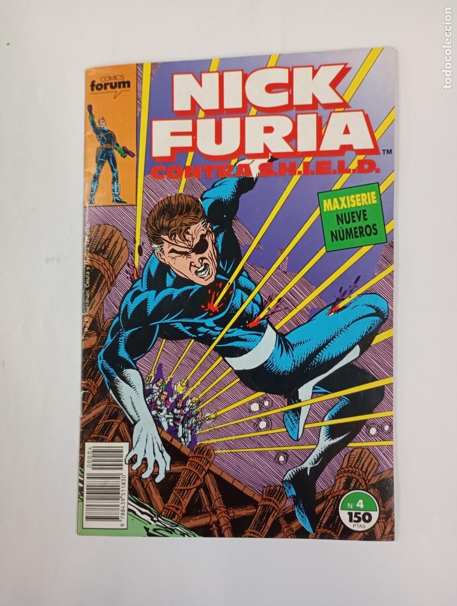 C&oacute;mics: NICK FURIA CONTRA S.H.I.E.L.D. N&ordm; 4. MARVEL COMICS FORUM. TDKR94