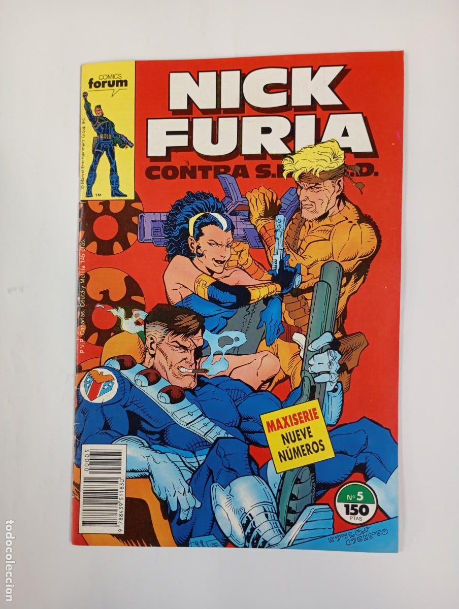 C&oacute;mics: NICK FURIA CONTRA S.H.I.E.L.D. N&ordm; 5. MARVEL COMICS FORUM. TDKR94