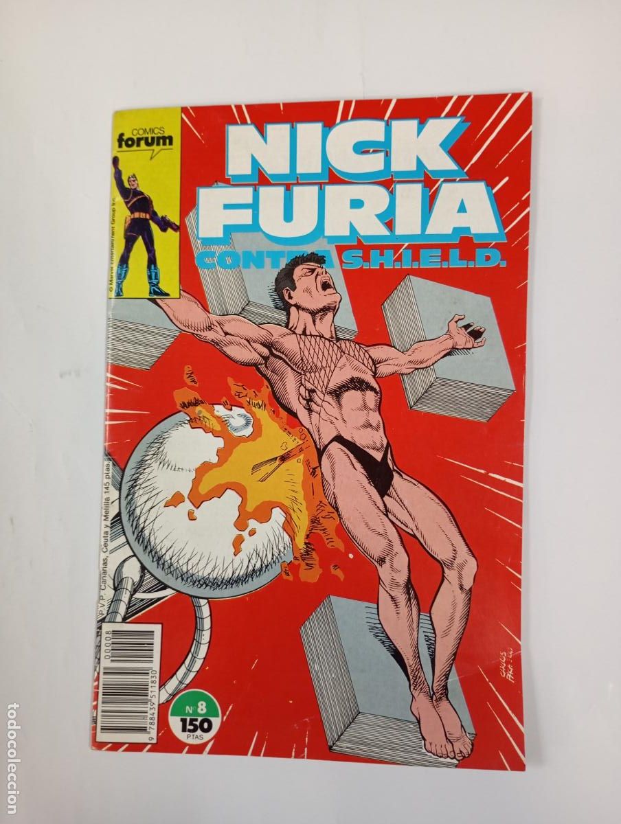 C&oacute;mics: NICK FURIA CONTRA S.H.I.E.L.D. N&ordm; 8. MARVEL COMICS FORUM. TDKR94