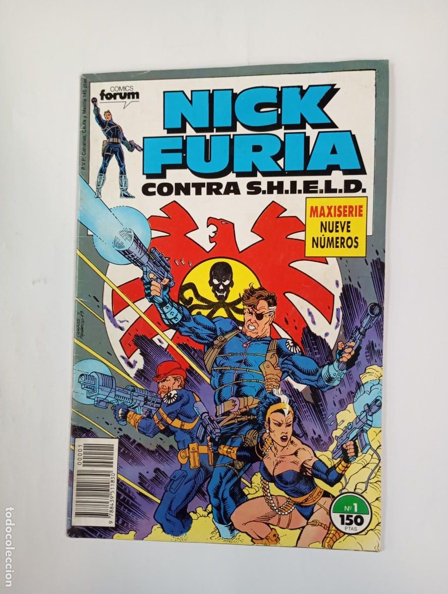 C&oacute;mics: NICK FURIA CONTRA S.H.I.E.L.D. N&ordm; 1. MARVEL COMICS FORUM. TDKR94
