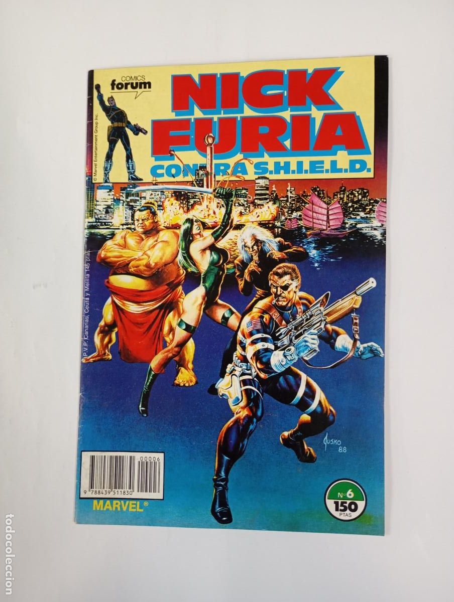 C&oacute;mics: NICK FURIA CONTRA S.H.I.E.L.D. N&ordm; 6. MARVEL COMICS FORUM. TDKR94