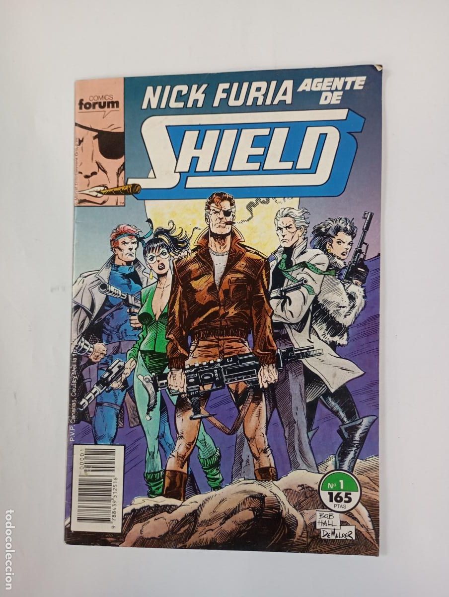 C&oacute;mics: NICK FURIA AGENTE DE S.H.I.E.L.D. N&ordm; 1. MARVEL COMICS FORUM. TDKR94