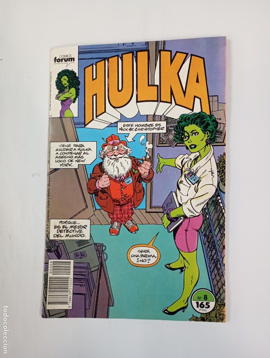 C&oacute;mics: HULKA N&ordm; 8. MARVEL COMICS FORUM. TDKR94