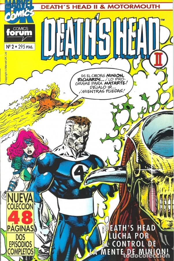 C&oacute;mics: DEATH'S HEAD II & MOTORMOUTH N&ordm; 2 - Comics Forum 1993