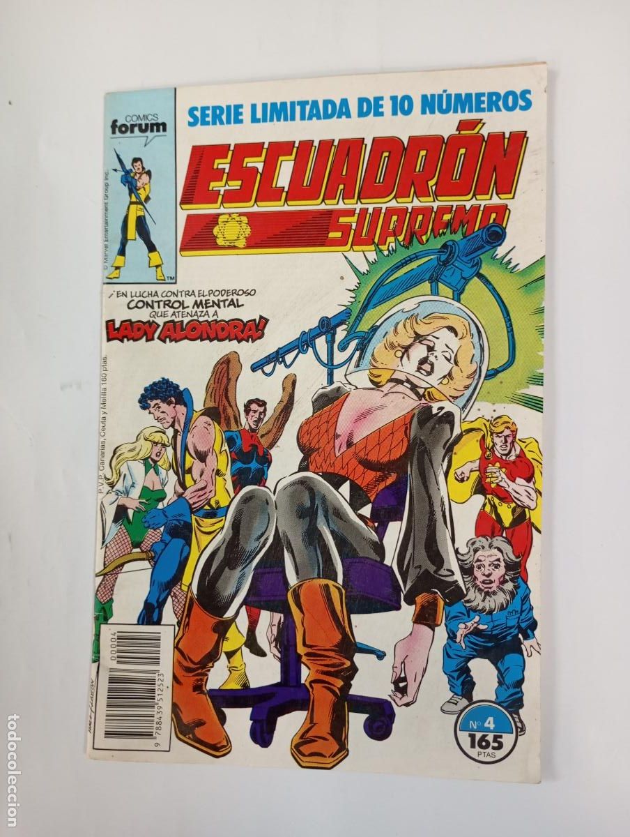 C&oacute;mics: ESCUADR&Oacute;N SUPREMO N&ordm; 4. MARVEL COMICS FORUM. TDKR94 - Foto 1