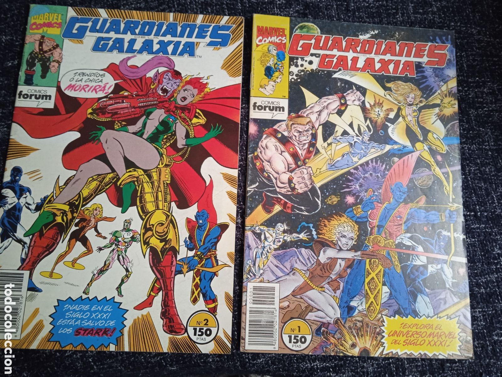 C&oacute;mics: GUARDIANES DE LA GALAXIA -N&ordm; 1 Y 2 -ED. FORUM - COLECCION DE 12 NUMEROS