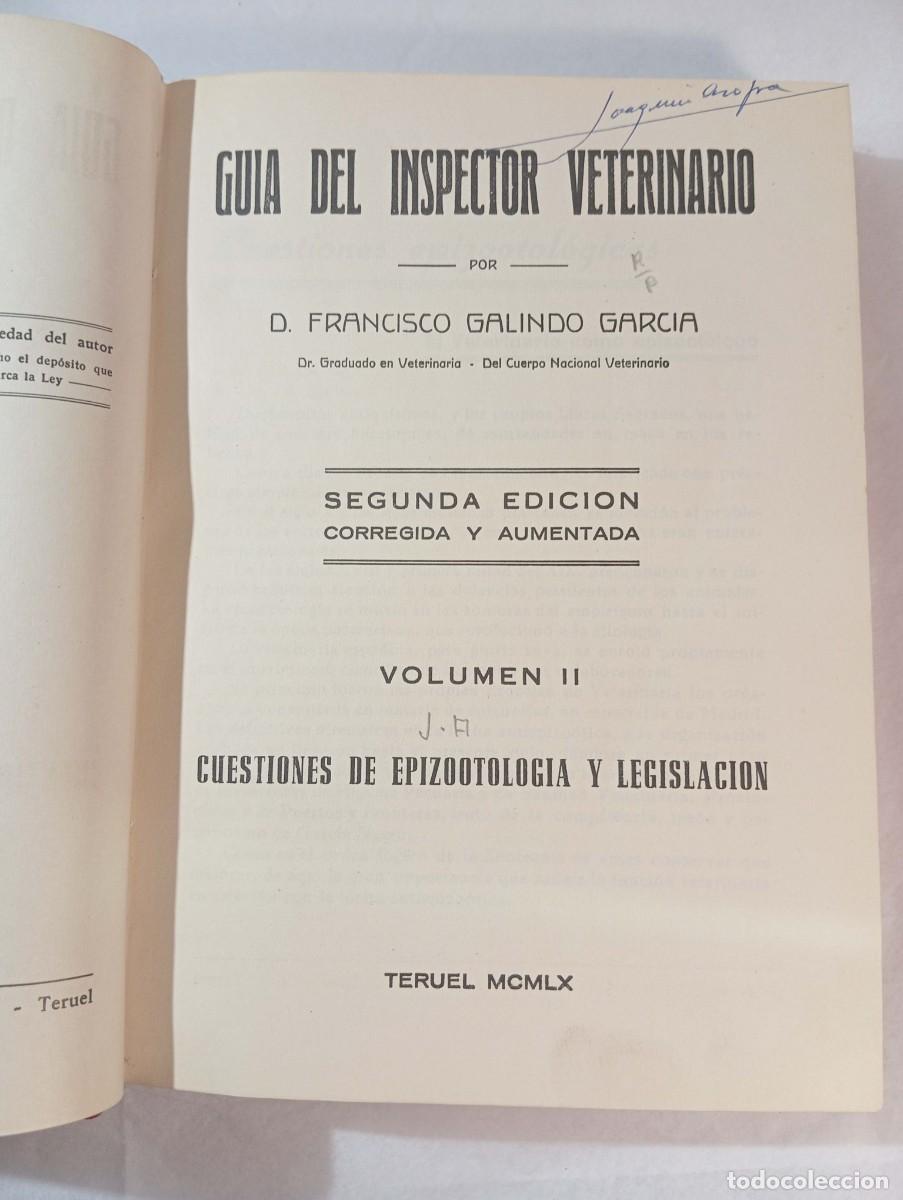 C&oacute;mics: Gu&iacute;a del Inspector Veterinario &mdash; Volumen II: Cuestiones de Epizootolog&iacute;a y Legislaci&oacute;n