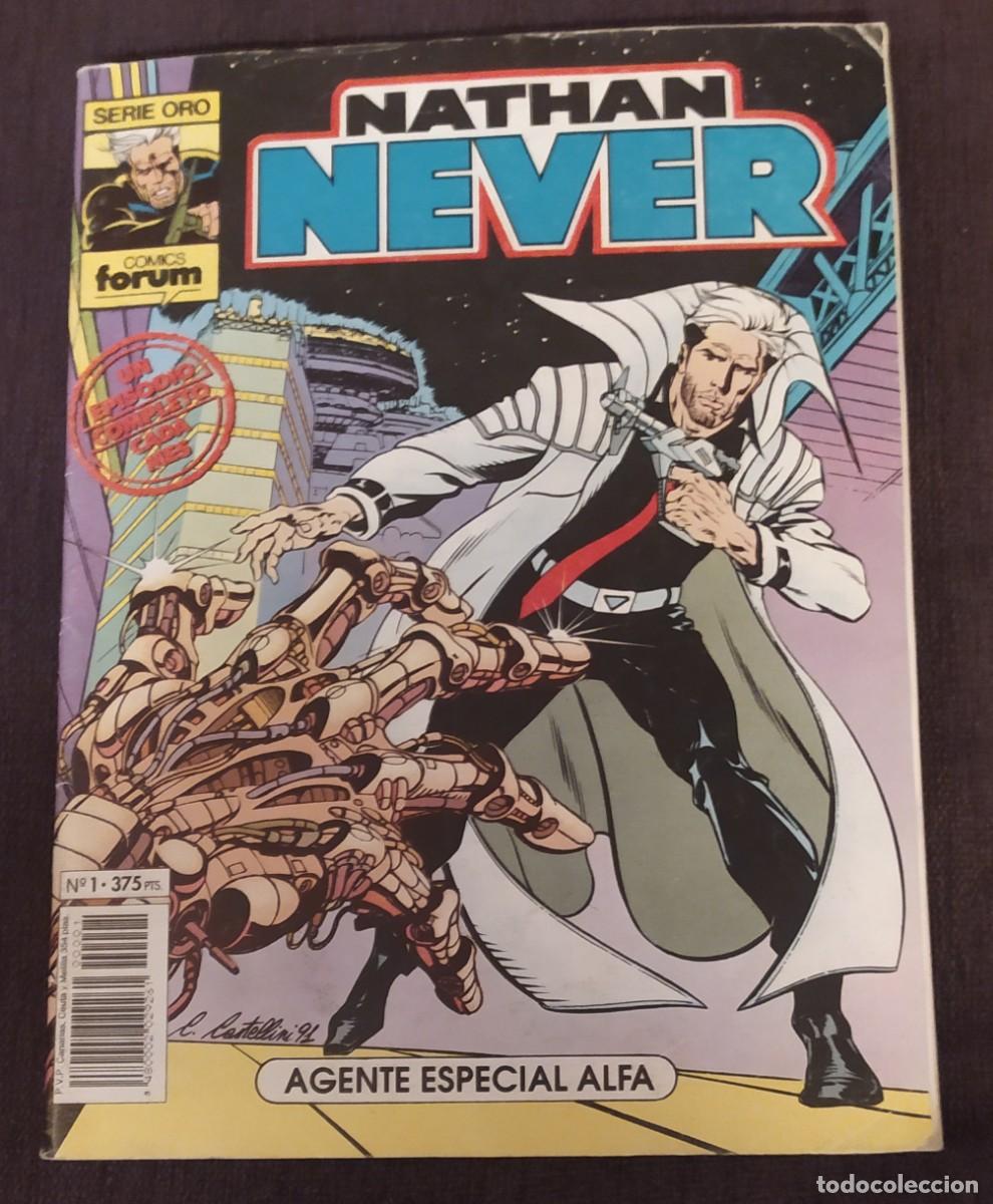 C&oacute;mics: Nathan Never no1 Agente especial alfa comics forum. 1992