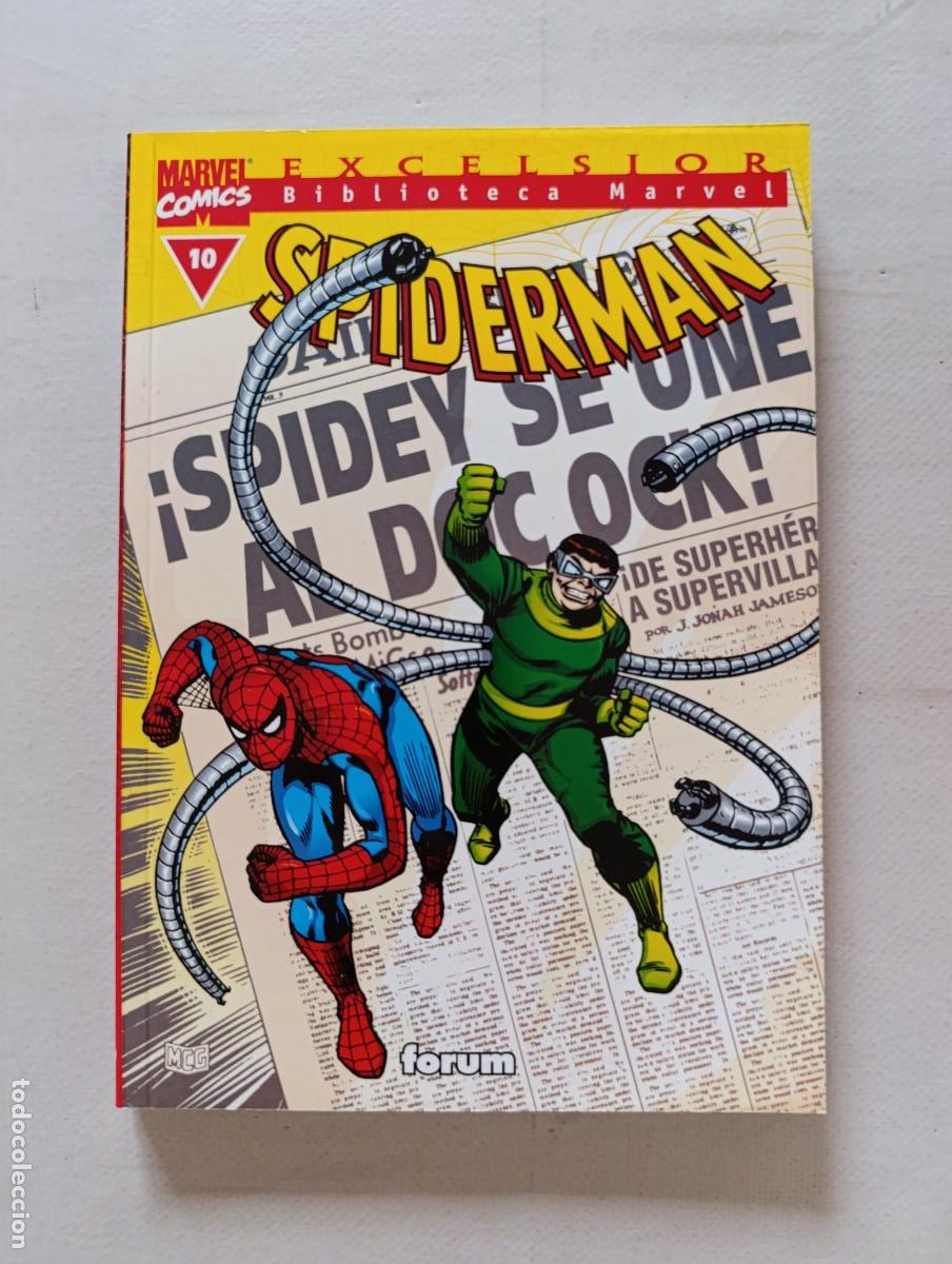 C&oacute;mics: SPIDERMAN N&ordm; 10 - BIBLIOTECA MARVEL EXCELSIOR - FORUM (K1)