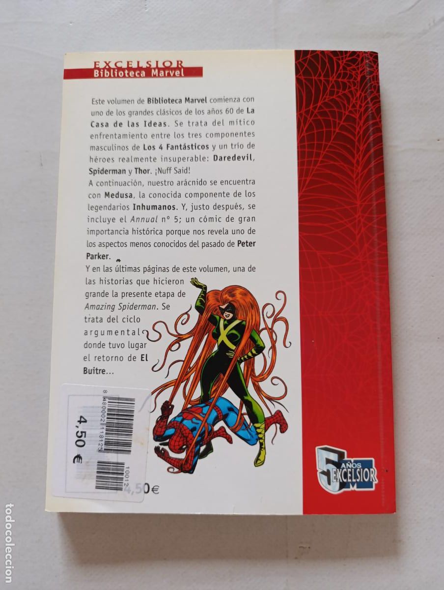 C&oacute;mics: SPIDERMAN N&ordm; 12 - BIBLIOTECA MARVEL EXCELSIOR - FORUM (6N) - Foto 2